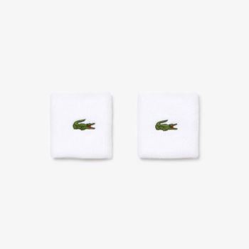 Lacoste SPORT Stretch Cotton Jersey Wristband - Doplňky Pánské Bílé | CZ-DCFjpH